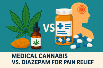 medical cannabis vs diazepam for pain relief
