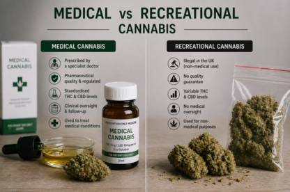 medical vs recreational cannabis